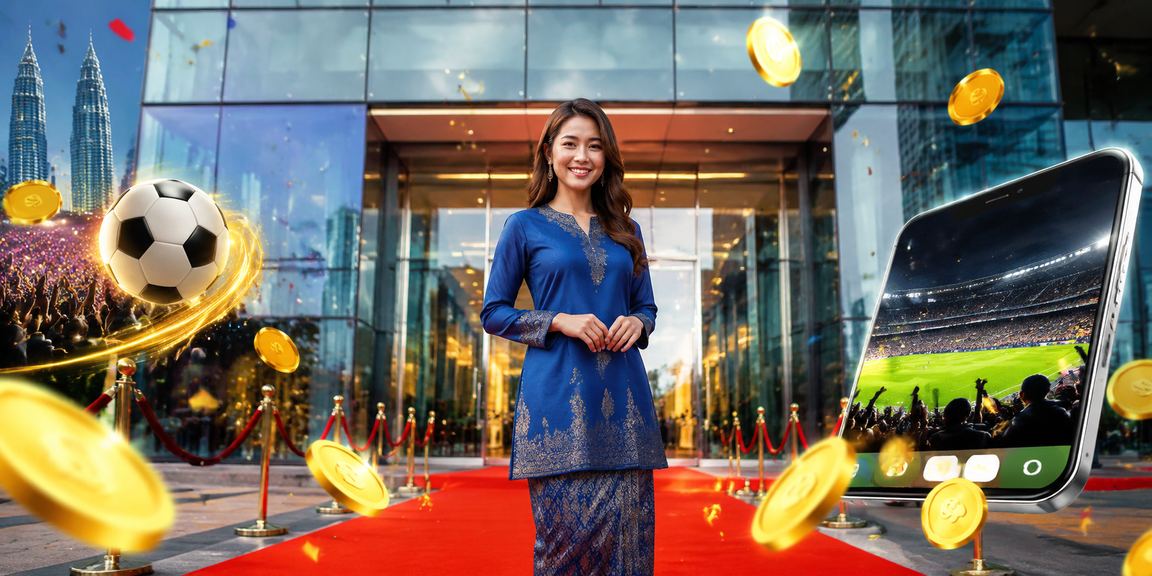 Pengguna Malaysia mengakses kasino mudah alih dengan pakaian tradisional baju kurung