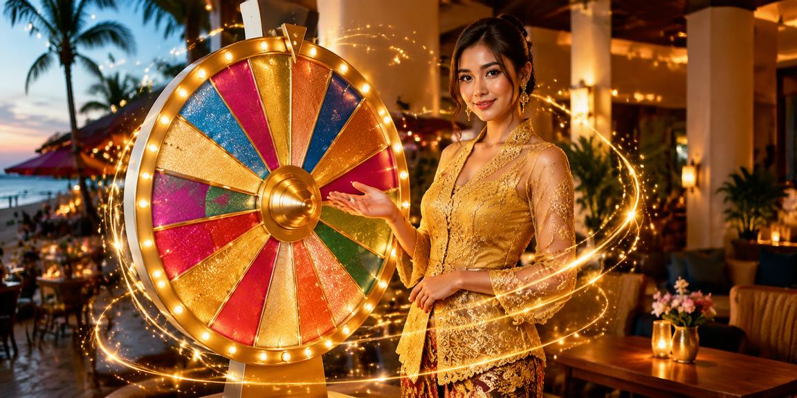 Pemain Malaysia berpakaian tradisional kebaya menyertai cabutan bertuah dalam talian cas2
